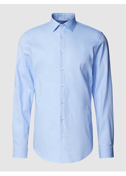 Koszula biznesowa o kroju slim fit z kołnierzykiem typu cutaway ze sklepu Peek&Cloppenburg  w kategorii Koszule męskie - zdjęcie 167861592