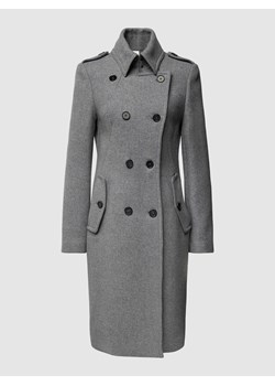 Płaszcz z wykładanym kołnierzem model ‘HARLESTON’ ze sklepu Peek&Cloppenburg  w kategorii Płaszcze damskie - zdjęcie 167861770