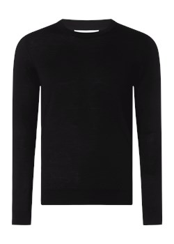 Sweter z dodatkiem wełny merino model ‘Town’ ze sklepu Peek&Cloppenburg  w kategorii Swetry męskie - zdjęcie 167861993