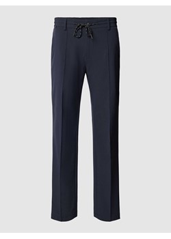 Spodnie materiałowe z przeszytymi kantami model ‘Genius’ ze sklepu Peek&Cloppenburg  w kategorii Spodnie męskie - zdjęcie 167862081