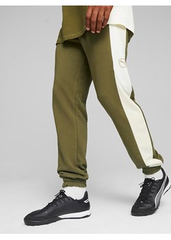 Puma Spodnie dresowe &quot;King&quot; w kolorze khaki ze sklepu Limango Polska w kategorii Spodnie męskie - zdjęcie 167865081