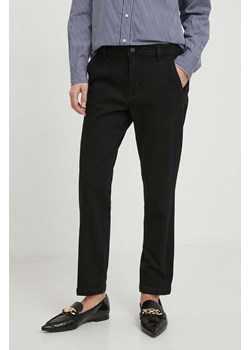 Sisley jeansy damskie kolor czarny ze sklepu ANSWEAR.com w kategorii Jeansy damskie - zdjęcie 167865591