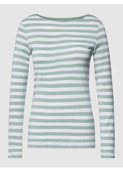 Bluzka z długim rękawem z wzorem w paski ze sklepu Peek&Cloppenburg  w kategorii Bluzki damskie - zdjęcie 167866100
