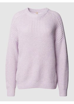 Sweter z dzianiny z okrągłym dekoltem model ‘Remone’ ze sklepu Peek&Cloppenburg  w kategorii Swetry damskie - zdjęcie 167866173