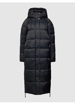 Płaszcz pikowany z kapturem model ‘LAMERA’ ze sklepu Peek&Cloppenburg  w kategorii Płaszcze damskie - zdjęcie 167866250