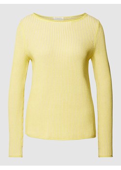 Sweter z dzianiny z efektem prążkowania ze sklepu Peek&Cloppenburg  w kategorii Swetry damskie - zdjęcie 167866384