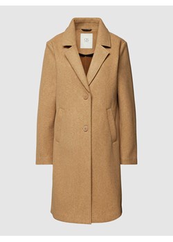 Płaszcz z połami ze sklepu Peek&Cloppenburg  w kategorii Płaszcze damskie - zdjęcie 167866582