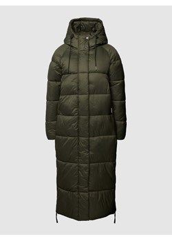 Płaszcz pikowany z kapturem model ‘LAMERA’ ze sklepu Peek&Cloppenburg  w kategorii Płaszcze damskie - zdjęcie 167866583