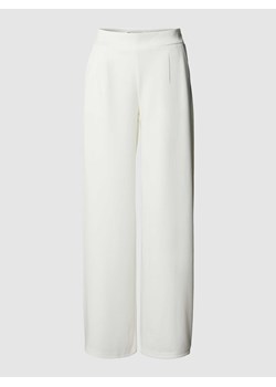 Spodnie materiałowe z lamowaną kieszenią z tyłu model ‘KATE' ze sklepu Peek&Cloppenburg  w kategorii Spodnie damskie - zdjęcie 167871741