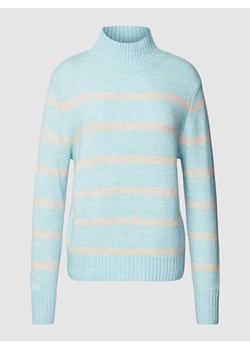 Sweter z dzianiny ze stójką ze sklepu Peek&Cloppenburg  w kategorii Swetry damskie - zdjęcie 167872174