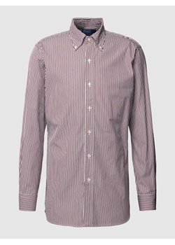 Koszula casualowa o kroju custom fit ze wzorem w paski ze sklepu Peek&Cloppenburg  w kategorii Koszule męskie - zdjęcie 167876124