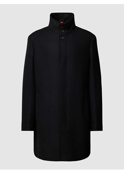 Krótki płaszcz z krytą listwą guzikową model ‘Show’ ze sklepu Peek&Cloppenburg  w kategorii Płaszcze męskie - zdjęcie 167876364