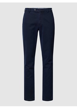 Spodnie materiałowe z materiału stylizowanego na denim model ‘LUPUS’ ze sklepu Peek&Cloppenburg  w kategorii Spodnie męskie - zdjęcie 167876543
