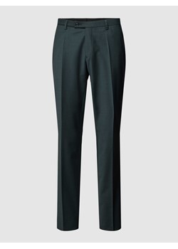 Spodnie z zakładkami w pasie i wpuszczanymi kieszeniami w stylu francuskim ze sklepu Peek&Cloppenburg  w kategorii Spodnie męskie - zdjęcie 167876563