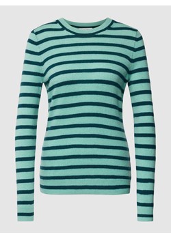 Sweter z kaszmiru z wzorem w paski ze sklepu Peek&Cloppenburg  w kategorii Swetry damskie - zdjęcie 167877093