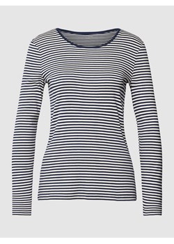 Bluzka z długim rękawem z wzorem w paski ze sklepu Peek&Cloppenburg  w kategorii Bluzki damskie - zdjęcie 167877200