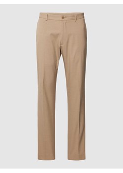 Spodnie do garnituru z wpuszczanymi kieszeniami model ‘Pure’ ze sklepu Peek&Cloppenburg  w kategorii Spodnie męskie - zdjęcie 167877250