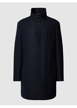 Krótki płaszcz z krytą listwą guzikową model ‘Show’ ze sklepu Peek&Cloppenburg  w kategorii Płaszcze męskie - zdjęcie 167877361