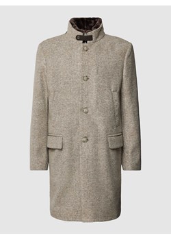 Płaszcz z kieszeniami z patką model ‘Aspen’ ze sklepu Peek&Cloppenburg  w kategorii Płaszcze męskie - zdjęcie 167877791