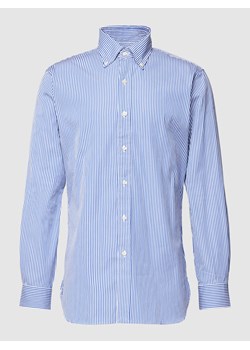 Koszula casualowa o kroju custom fit ze wzorem w paski ze sklepu Peek&Cloppenburg  w kategorii Koszule męskie - zdjęcie 167877814