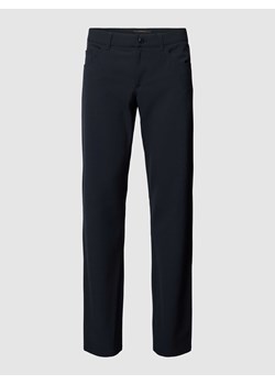 Spodnie o kroju slim fit z wpuszczaną kieszenią model ‘PIPE’ ze sklepu Peek&Cloppenburg  w kategorii Spodnie męskie - zdjęcie 167877820
