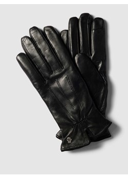 Rękawiczki ze skóry model ‘Antwerpen Touch’ ze sklepu Peek&Cloppenburg  w kategorii Rękawiczki damskie - zdjęcie 167877853