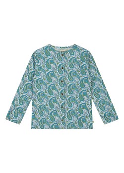 Smitten Organic Bluza w kolorze turkusowym ze wzorem ze sklepu Limango Polska w kategorii T-shirty chłopięce - zdjęcie 167878943