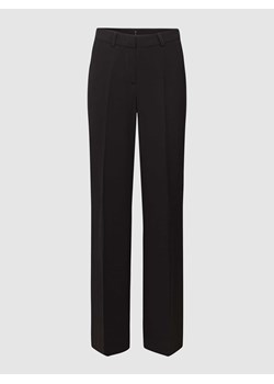 Spodnie z zakładkami w pasie i bocznymi,wpuszczanymi kieszeniami ze sklepu Peek&Cloppenburg  w kategorii Spodnie damskie - zdjęcie 167879782