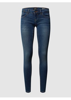Jeansy o kroju skinny fit z niskim stanem ze sklepu Peek&Cloppenburg  w kategorii Jeansy damskie - zdjęcie 167880571