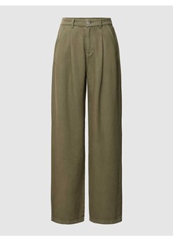 Spodnie z bocznymi wpuszczanymi kieszeniami ze sklepu Peek&Cloppenburg  w kategorii Spodnie damskie - zdjęcie 167881854