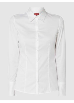 Bluzka koszulowa z mankietami zapinanymi na 3 guziki model ‘The Fitted’ ze sklepu Peek&Cloppenburg  w kategorii Koszule damskie - zdjęcie 167881943