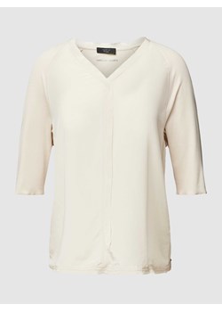 Bluzka z krótkim rękawem i dekoltem w serek ze sklepu Peek&Cloppenburg  w kategorii Bluzki damskie - zdjęcie 167881973