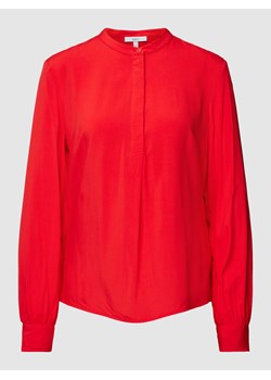 Bluzka z wiskozy ze stójką ze sklepu Peek&Cloppenburg  w kategorii Bluzki damskie - zdjęcie 167885104