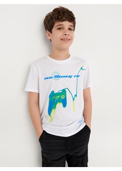 Sinsay - Koszulka - biały ze sklepu Sinsay w kategorii T-shirty chłopięce - zdjęcie 167888592