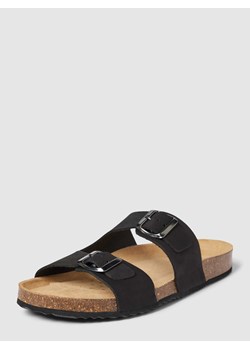 Sandały w odcieniach czerni model ‘BRIONIA’ ze sklepu Peek&Cloppenburg  w kategorii Klapki damskie - zdjęcie 167889164