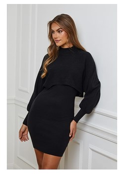 Soft Cashmere Sukienka w kolorze czarnym ze sklepu Limango Polska w kategorii Sukienki - zdjęcie 167890853