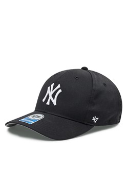 Czapka z daszkiem 47 Brand Mlb New York Yankees Raised Basic '47 Mvp Junior B-RAC17CTP-BK Black ze sklepu eobuwie.pl w kategorii Czapki dziecięce - zdjęcie 167892802