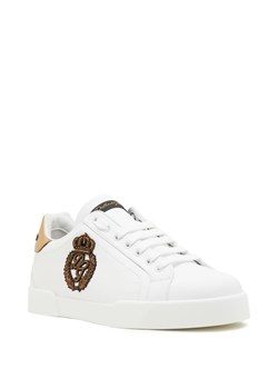 Dolce & Gabbana Skórzane sneakersy ze sklepu Gomez Fashion Store w kategorii Buty sportowe męskie - zdjęcie 167895494