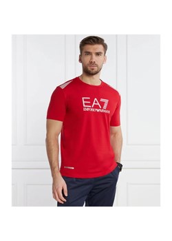 EA7 T-shirt | Regular Fit ze sklepu Gomez Fashion Store w kategorii T-shirty męskie - zdjęcie 167895540