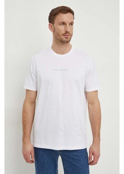 Paul&amp;Shark t-shirt bawełniany męski kolor biały z nadrukiem 24411069 ze sklepu ANSWEAR.com w kategorii T-shirty męskie - zdjęcie 167899933