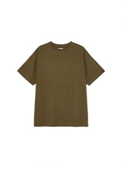 Cropp - Zielony T-shirt oversize - zielony ze sklepu Cropp w kategorii Bluzki damskie - zdjęcie 167900611