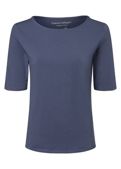 Franco Callegari T-shirt damski Kobiety Dżersej indygo jednolity ze sklepu vangraaf w kategorii Bluzki damskie - zdjęcie 167901171