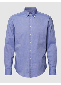 Koszula biznesowa o kroju regular fit z kołnierzykiem typu button down ze sklepu Peek&Cloppenburg  w kategorii Koszule męskie - zdjęcie 167902064