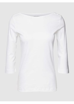 T-shirt z rękawem o dł. 3/4 i ozdobnymi guzikami ze sklepu Peek&Cloppenburg  w kategorii Bluzki damskie - zdjęcie 167902121