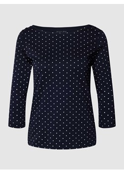 Bluzka z długim rękawem w grochy ze sklepu Peek&Cloppenburg  w kategorii Bluzki damskie - zdjęcie 167902173