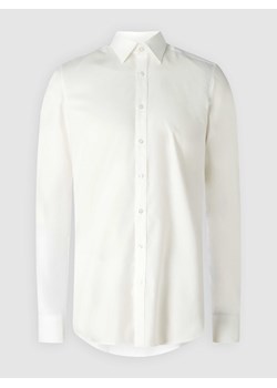 Koszula biznesowa z fakturowanym wzorem model ‘New York’ ze sklepu Peek&Cloppenburg  w kategorii Koszule męskie - zdjęcie 167902190