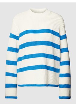 Sweter z dzianiny ze wzorem w paski model ‘SABINA’ ze sklepu Peek&Cloppenburg  w kategorii Swetry damskie - zdjęcie 167924762