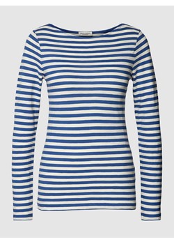 Bluzka z długim rękawem z wzorem w paski ze sklepu Peek&Cloppenburg  w kategorii Bluzki damskie - zdjęcie 167924780