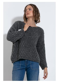 fobya Sweter w kolorze szarym ze sklepu Limango Polska w kategorii Swetry damskie - zdjęcie 167925231