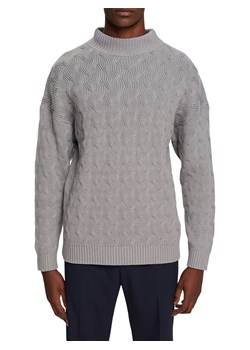 ESPRIT Sweter w kolorze szarym ze sklepu Limango Polska w kategorii Swetry męskie - zdjęcie 167925531